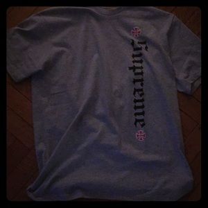 SOLD: Supreme X Idependent Tee Grey